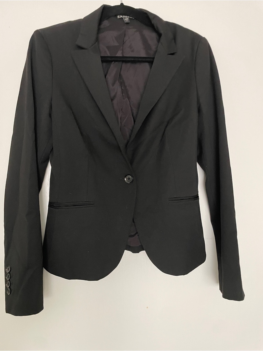 Express black blazer size 6